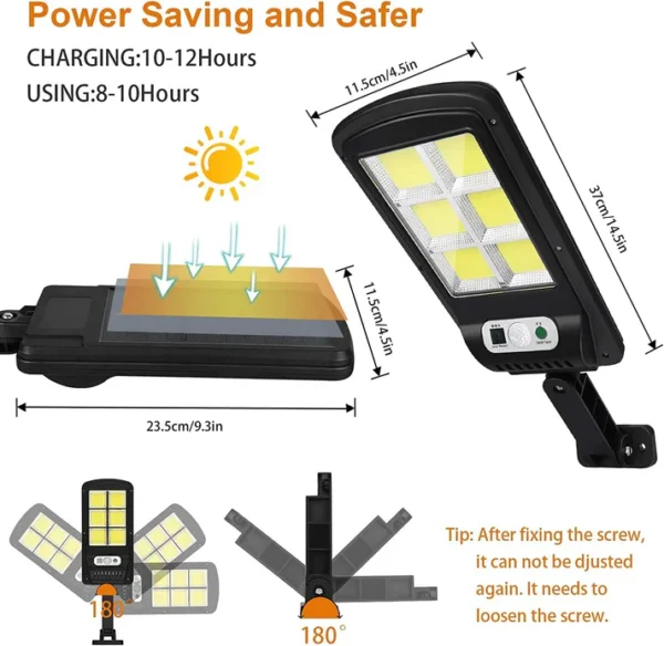 Solar Motion Sensor Wall Light - Image 3